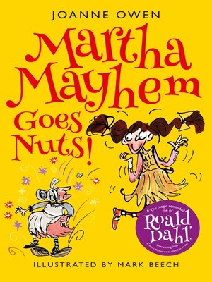 cover image of Martha Mayhem Goes Nuts!